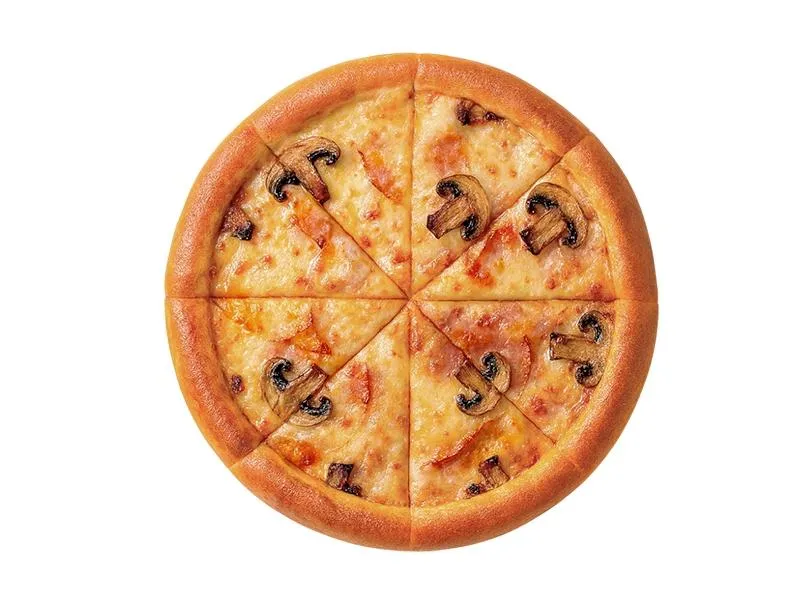 Пицца Ветчина и грибы 24 см