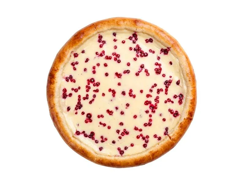 Пирог с брусникой