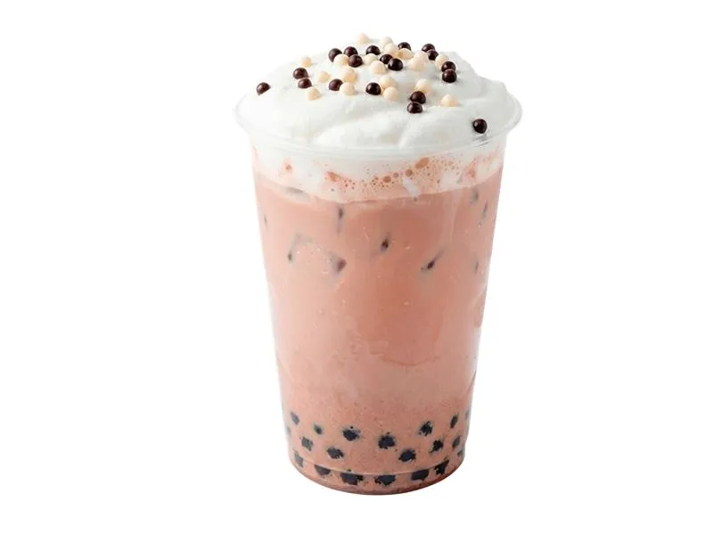 Бабл ти Орео с рисовыми шариками