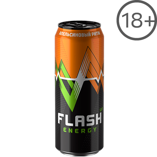 Flash Up Energy Апельсиновый Ритм 0.45л flash up energy 0 5 л